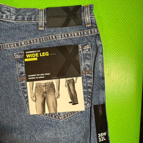 NWT STRUCTURE WIDE LEG JEANS - Picture 5 of 5